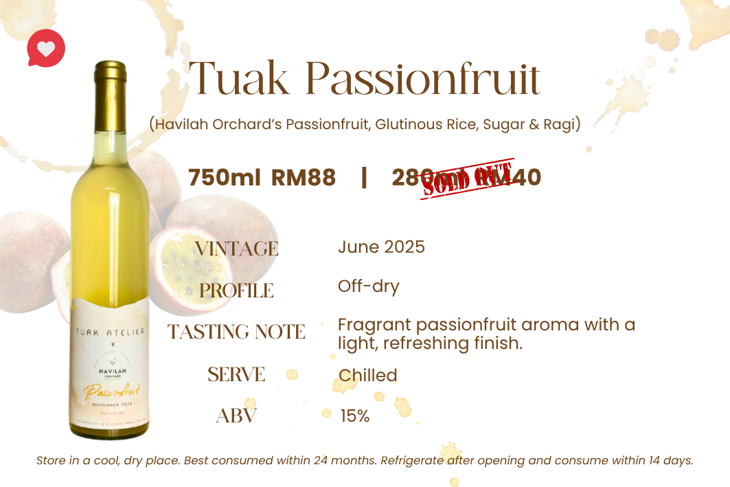 A Community Cellar expression from Tuak Atelier
